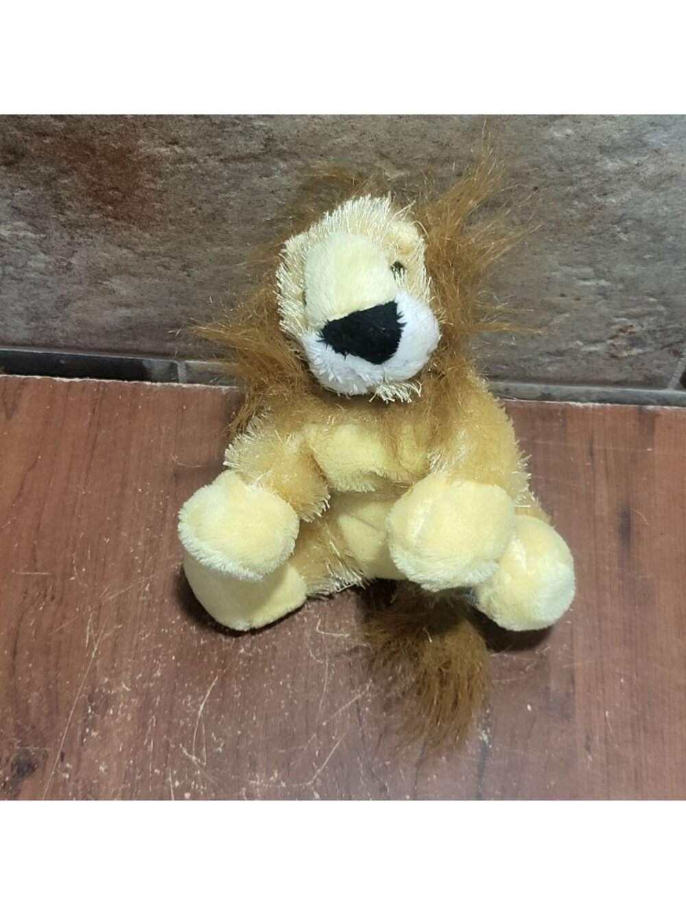 Ganz Webkinz Lion Plush Stuffed Animal Toy HM006 No Code Retired Vintage